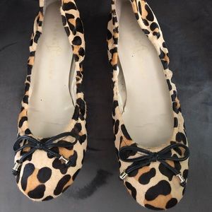 Leopard Print Ivanka Trump ballet flats